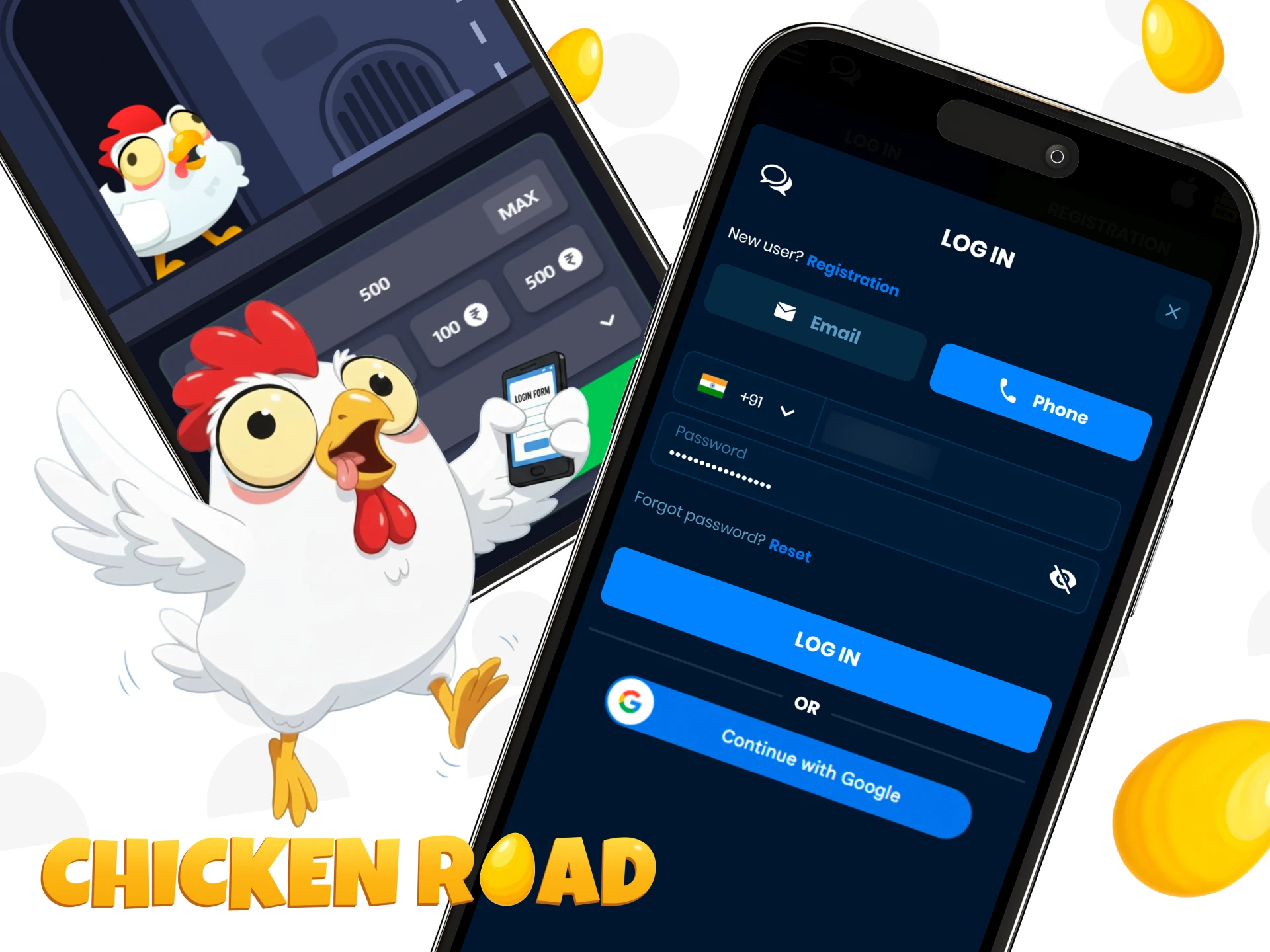Access and play Chicken Road Game on your mobile device.